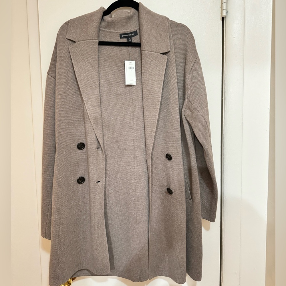 NWT Banana Republic Sweater Jacket